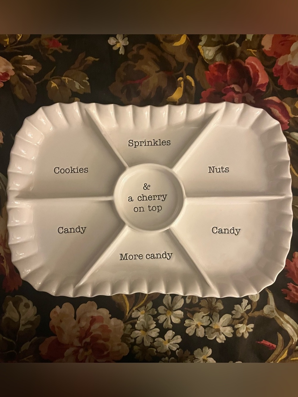 Mud Pie White Sweets Charcuterie Platter